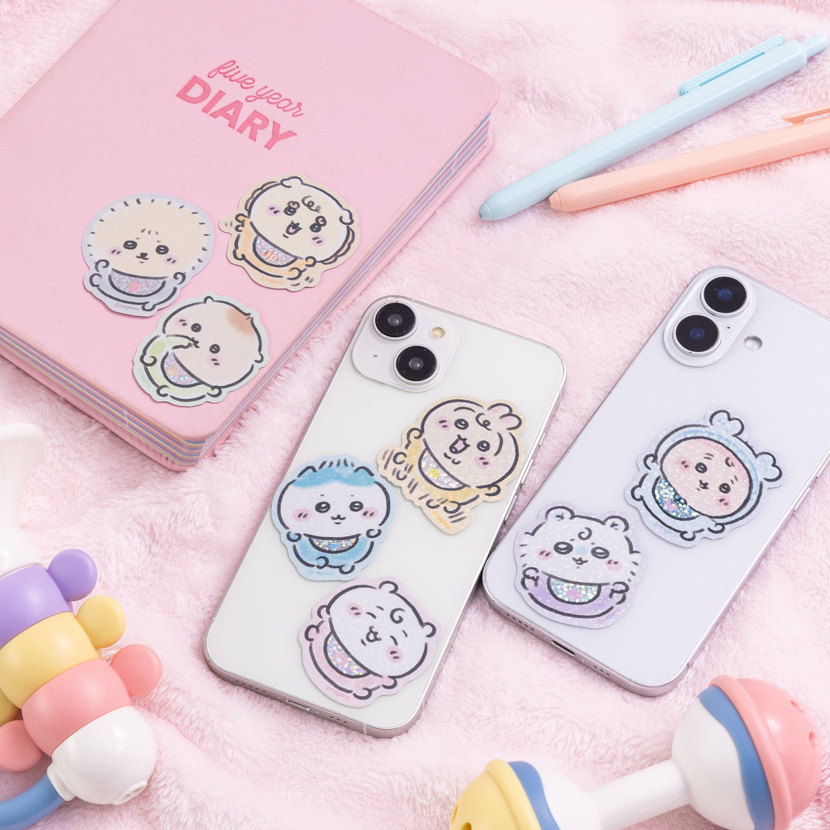 Chiikawa Chiikawa Baby Smartphone-sized Petit Sticker (Momonga)