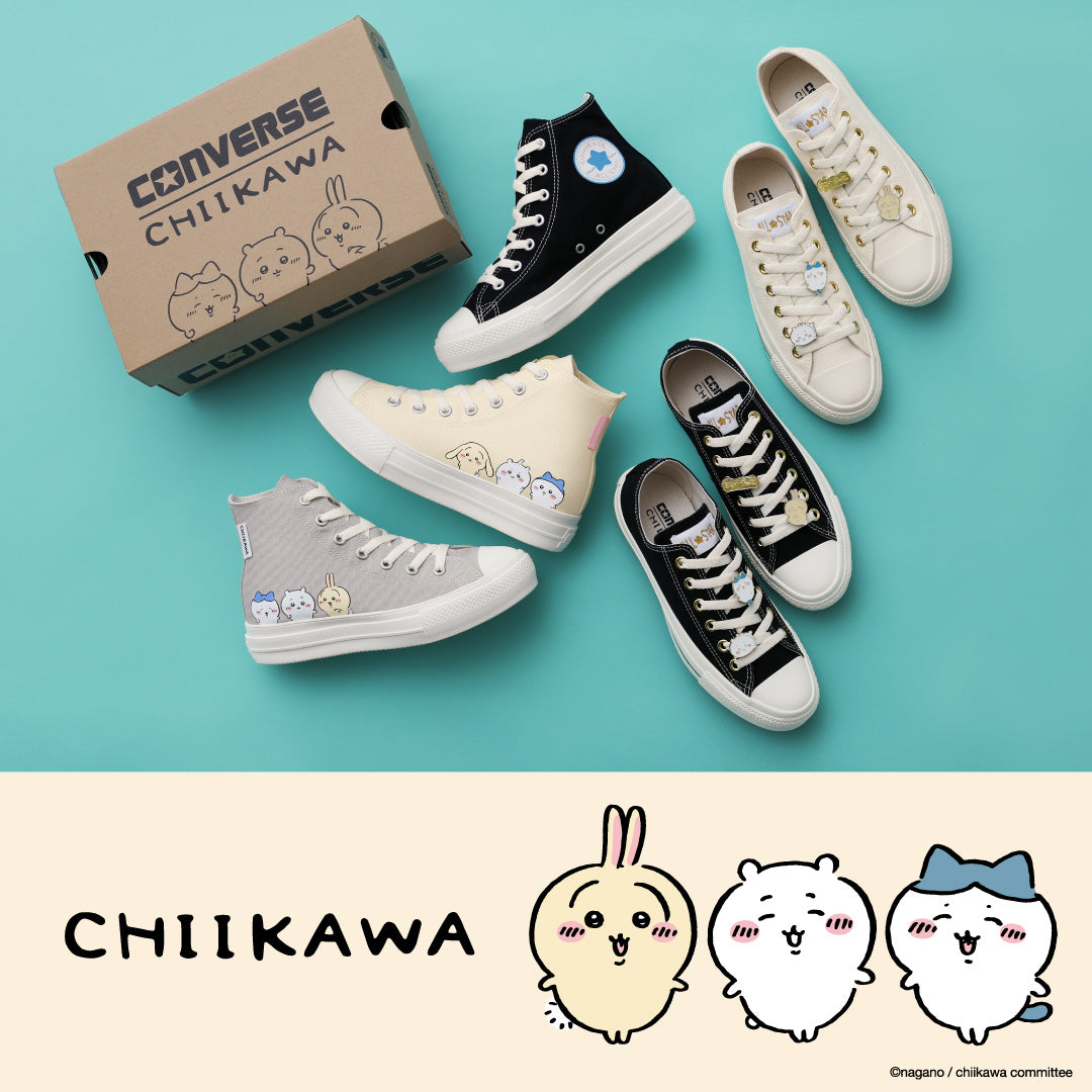 ちいかわ CONVERSE×ちいかわ ALL STAR LIGHT PLTS PT HI / CHIIKAWA CREAM【他の商品と同時購入不可】