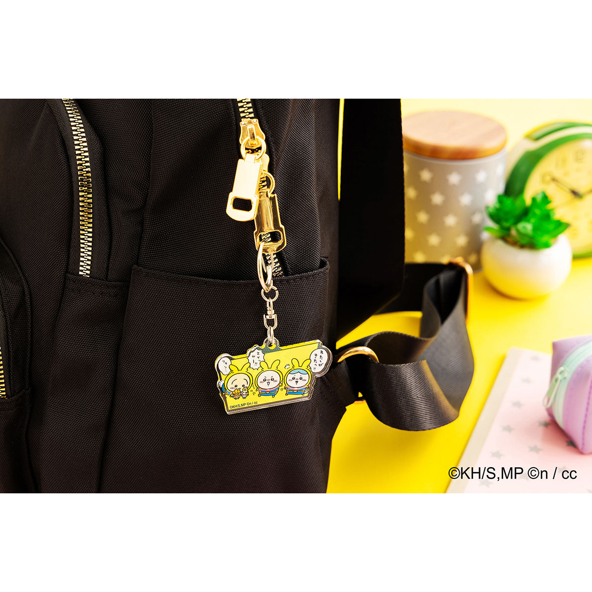 My Hero Academia × Chiikawa Acrylic Key ring (Ochako Uraraka × Shisa)