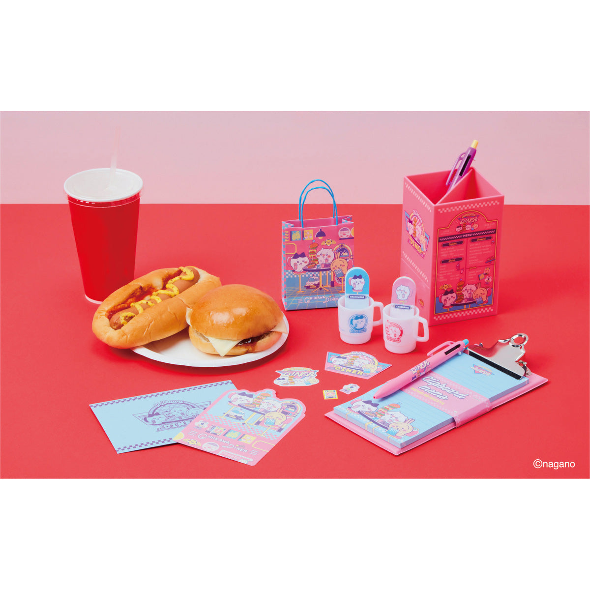 ちいかわ スチールクリップ（ちいかわ DINER ランチ）