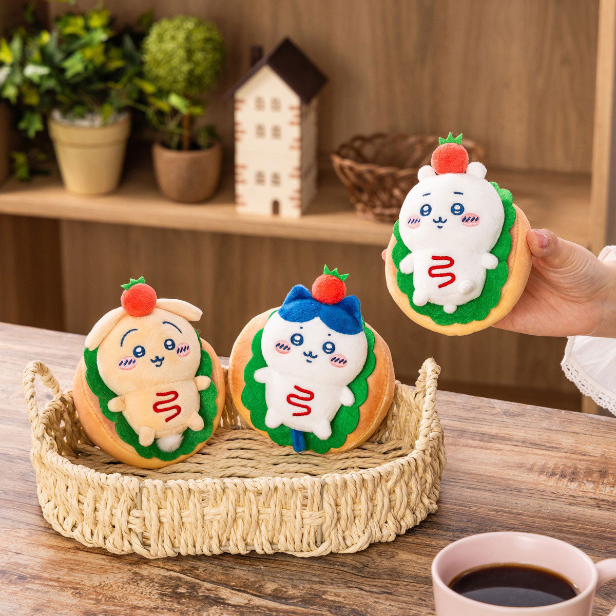 吉伊卡哇麵包店 三明治吊飾(兔兔)