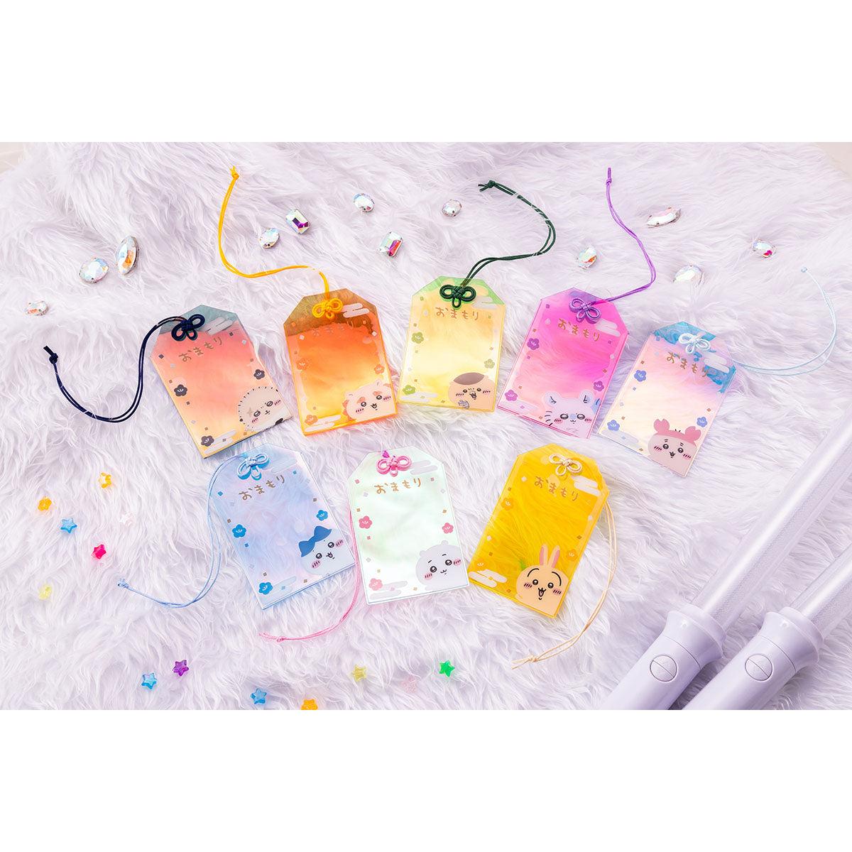 吉伊卡哇 護身符型盲盒卡片夾(風獅爺)