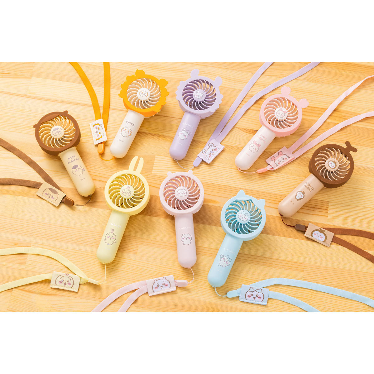 Chiikawa 2-Way Pocket Handy Fan (Hachiware)