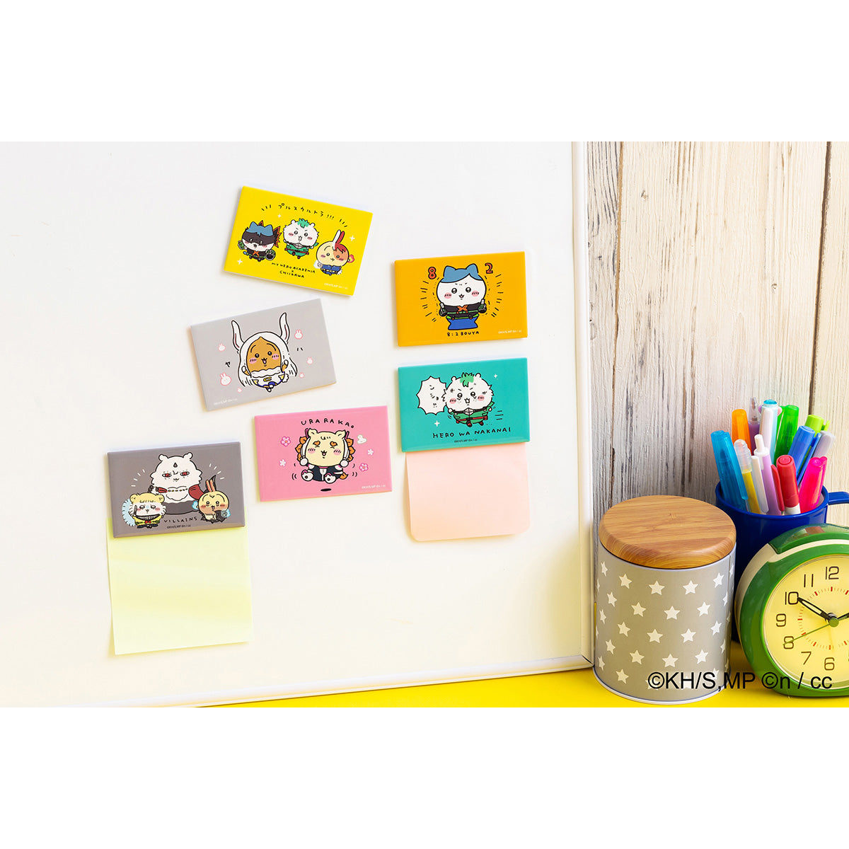 My Hero Academia × Chiikawa Square Magnet (Ochako Uraraka × Shisa)