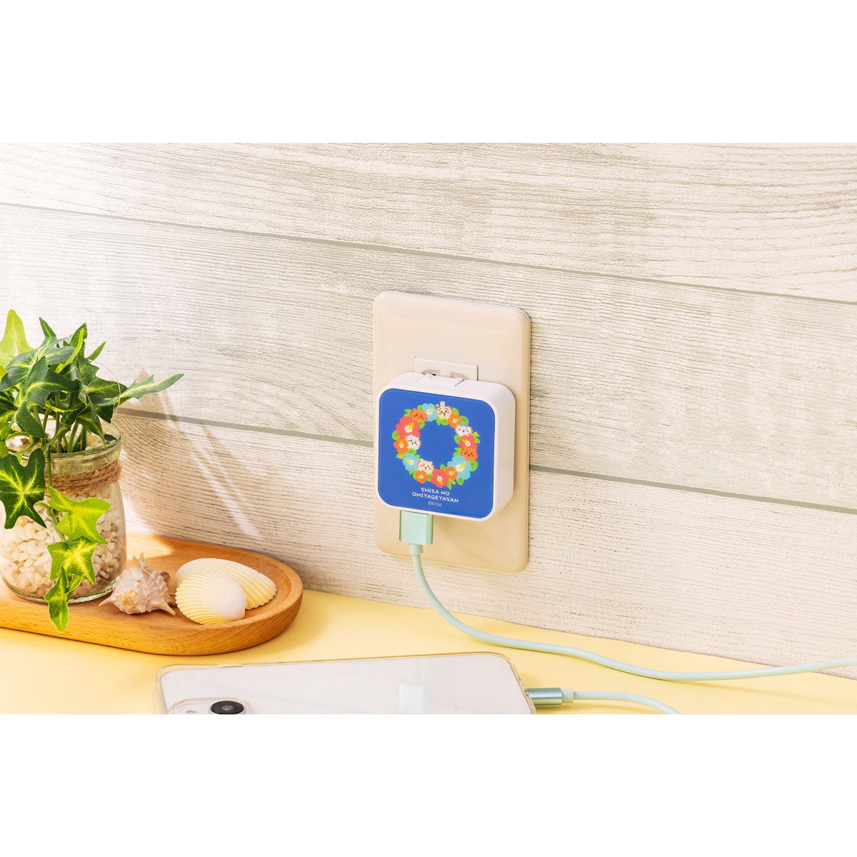 Chiikawa Shisa's Souvenir Shop AC Adapter (Nankurunai-sa~!!)
