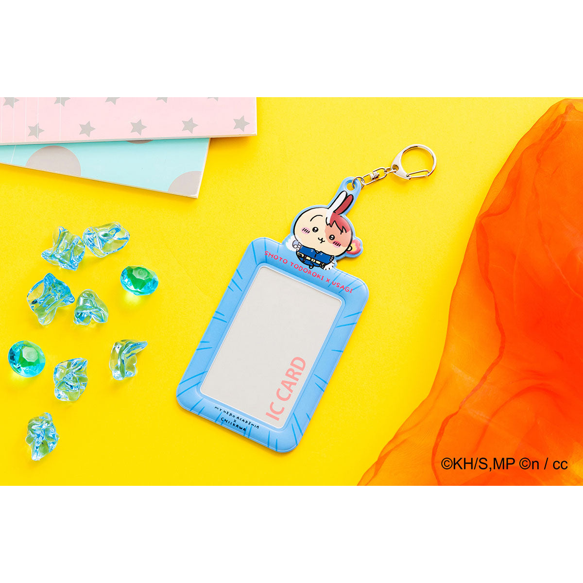 吉伊卡哇 × 我的英雄學院 卡片收集夾(綠穀出久 × 吉伊卡哇)