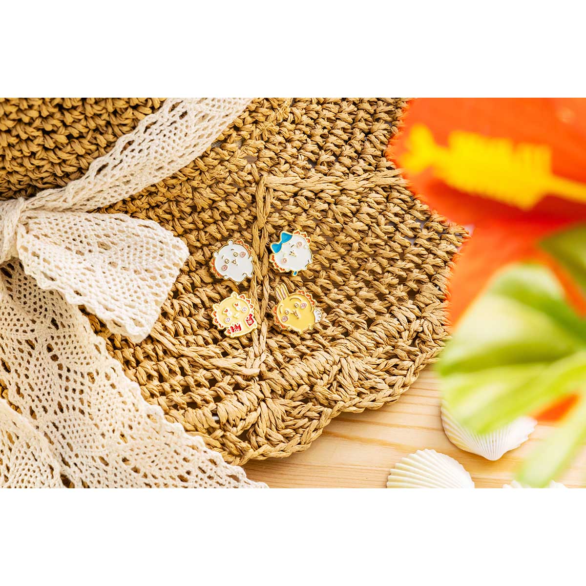 吉伊卡哇 狮萨祭!!! 胸针(哈奇喵)