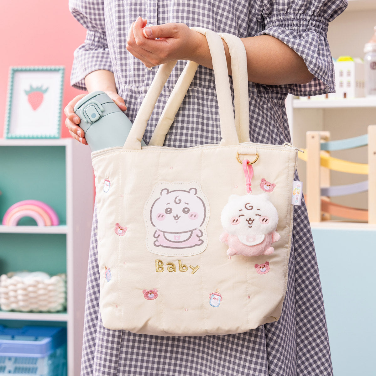 치이카와 Chiikawa Baby 마스코트 (하치와레)
