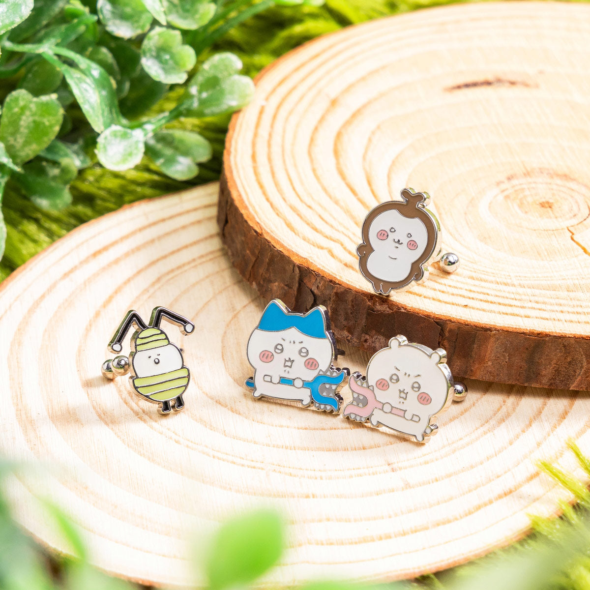 Chiikawa Pukuri Ear Cuff 4-piece Set (Chiikawa・Hachiware)