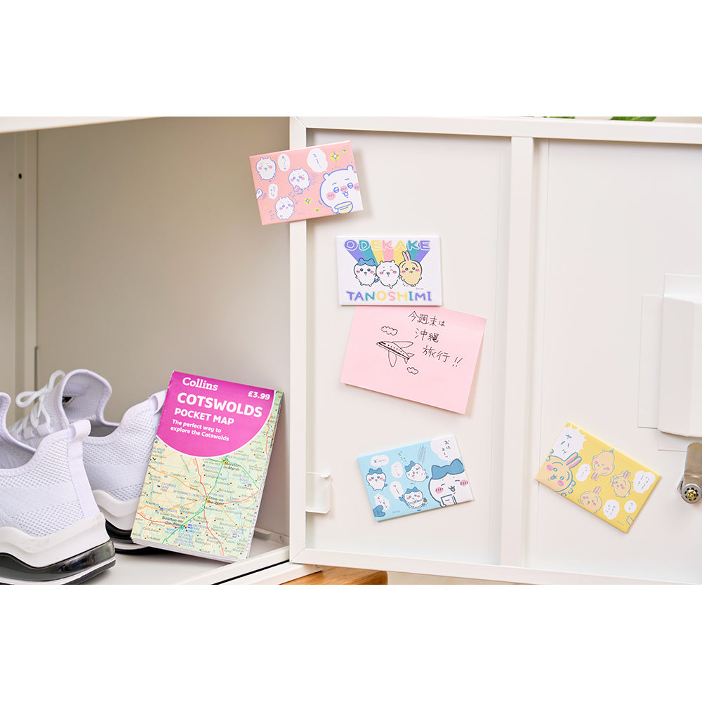 Chiikawa Excited to Go Out! Square Magnet (Hachiware)