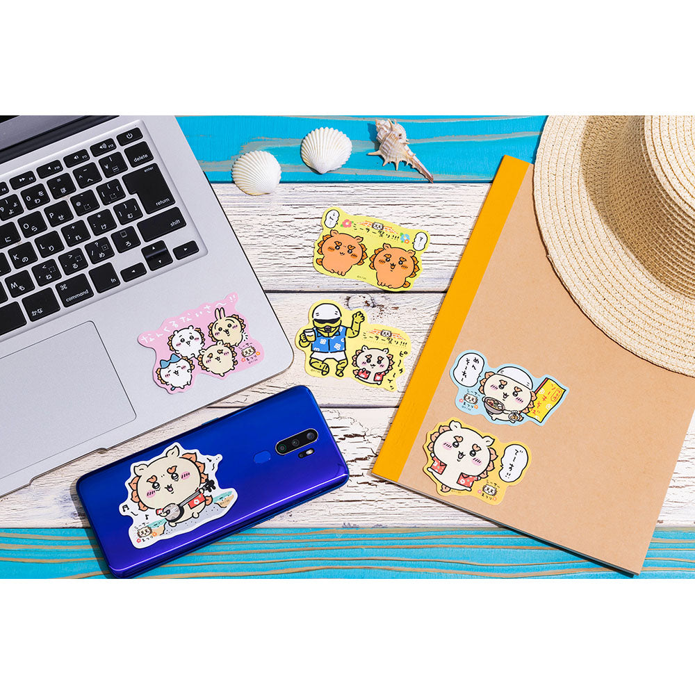ちいかわ シーサー祭り!!! スマホに貼れるサイズのステッカー(ア・・・うん・・・)
