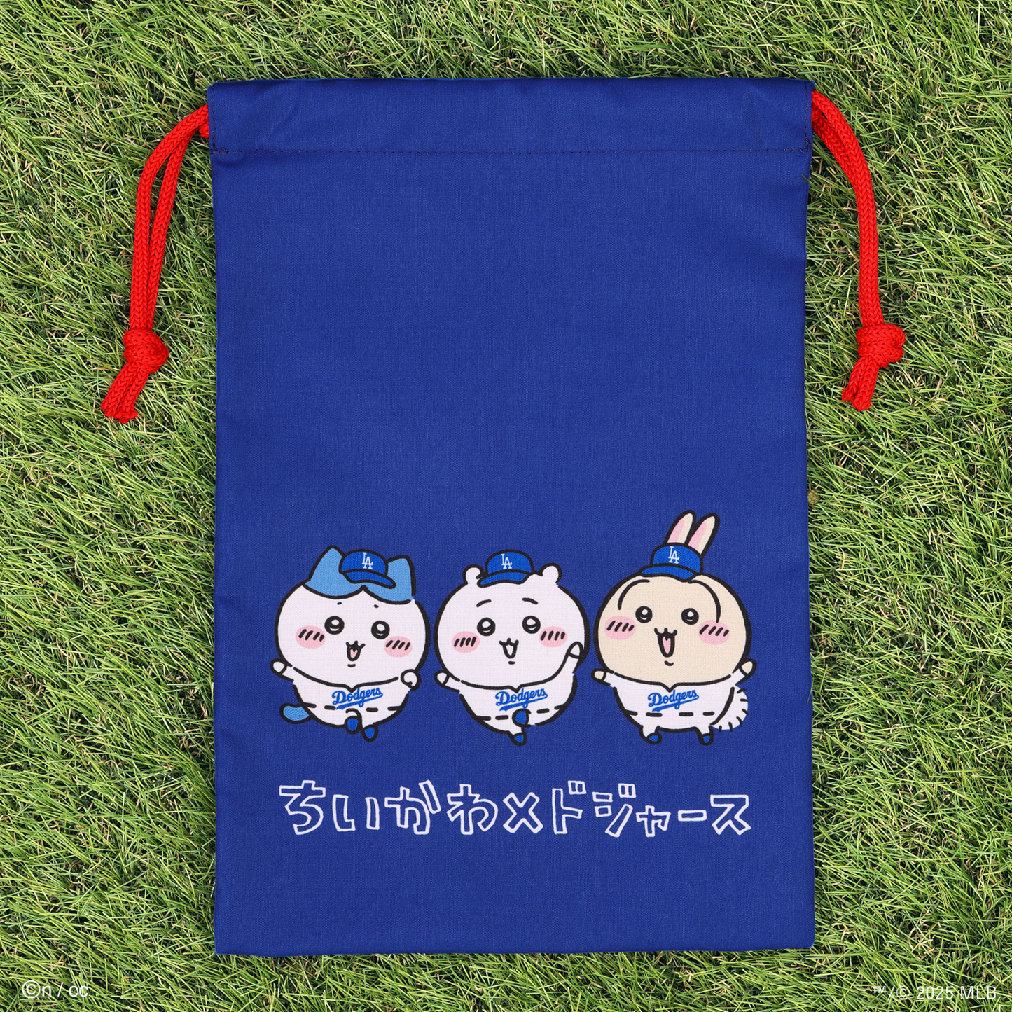 치이카와×MLB TOKYO SERIES 끈 주머니 (다저스)