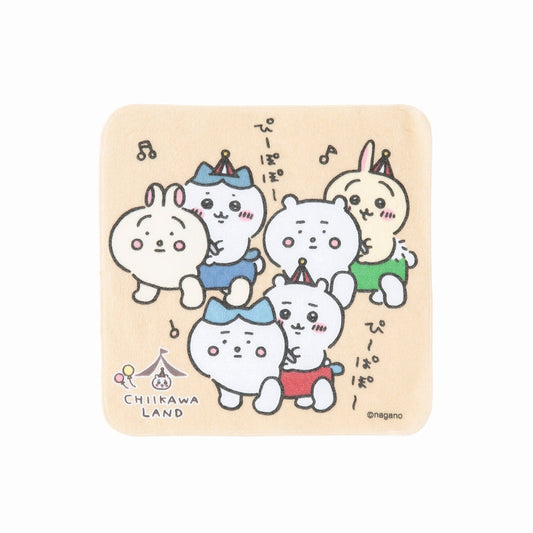 ちいかわらんど 大きめハンドタオル(ぴーぽぽ)