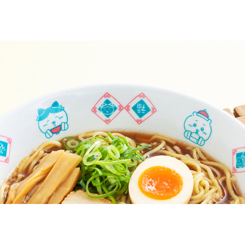 치이카와 반점 라멘 그릇 & 렌게 세트