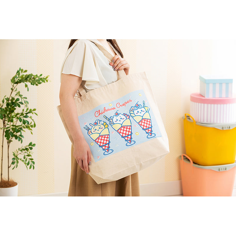 Chiikawa Crepe Large Tote Bag (Turned into Crepe)