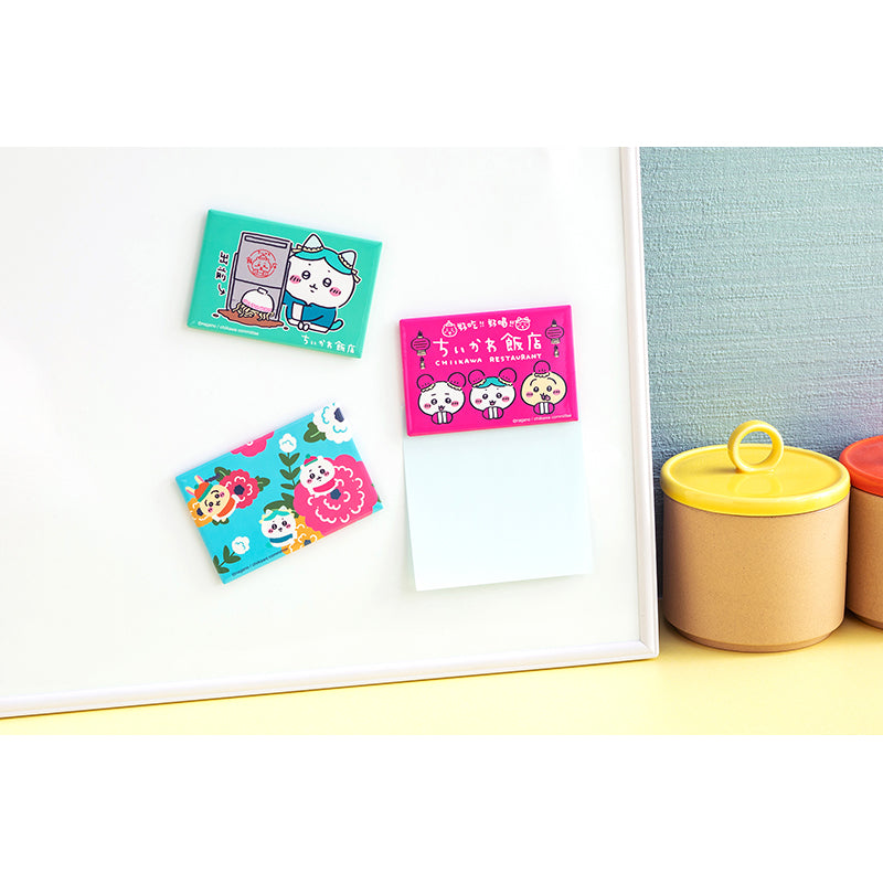 Chiikawa Chinese Diner Square Magnet (Flower)