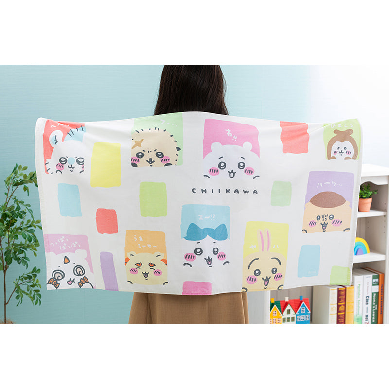 吉伊卡哇 露臉浴巾