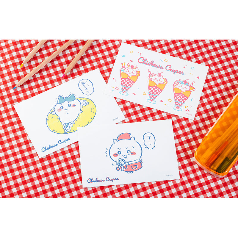 Chiikawa Crepe Letterpress Card (Turned Into Crepe)