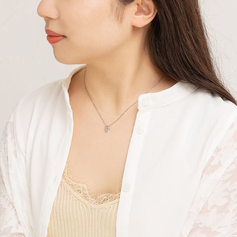 【予約】ちいかわ シルバーネックレス(ハチワレ)【2022年9月中旬より順次発送予定】【通常商品と同時購入・配送希望日指定不可】【キャンペーン対象外】