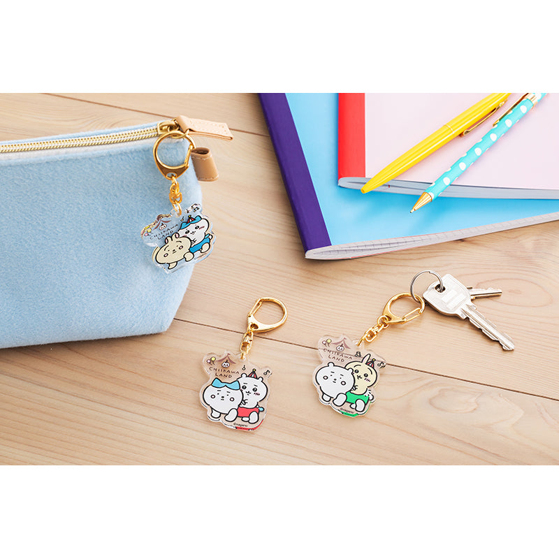 Chiikawaland Acrylic Key Ring (Pi-popo Usagi)