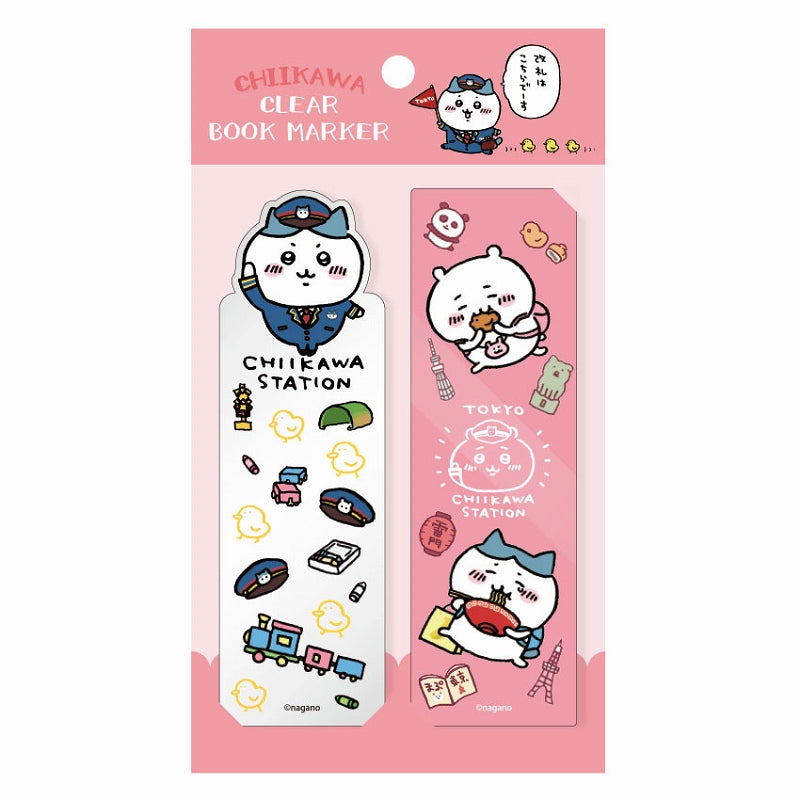 Chiikawa Clear Bookmark 2-Piece Set PK Tokyo Chiikawa
