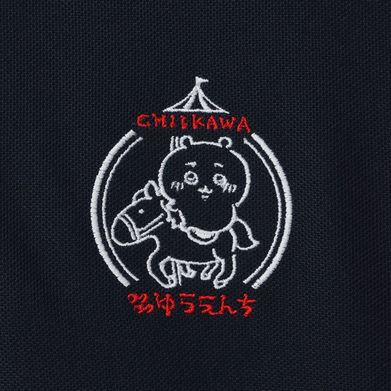 치이카와 신나는 유원지 폴로셔츠 네이비