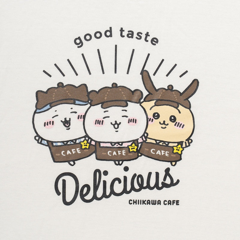 Chiikawa Cafe T-Shirt Delicious Off White