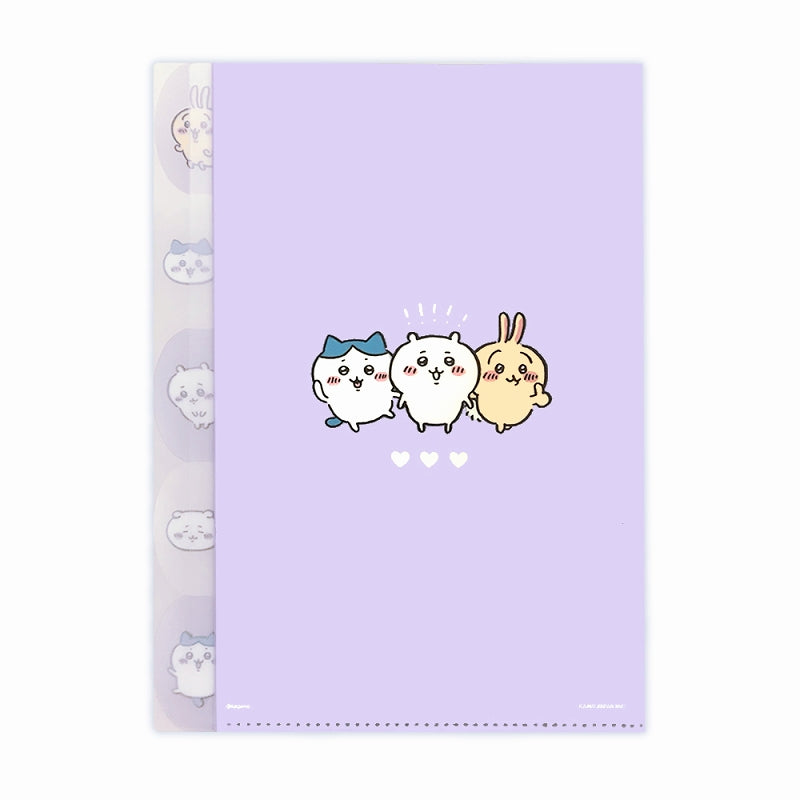 吉伊卡哇 5格透明文件夾(親密)