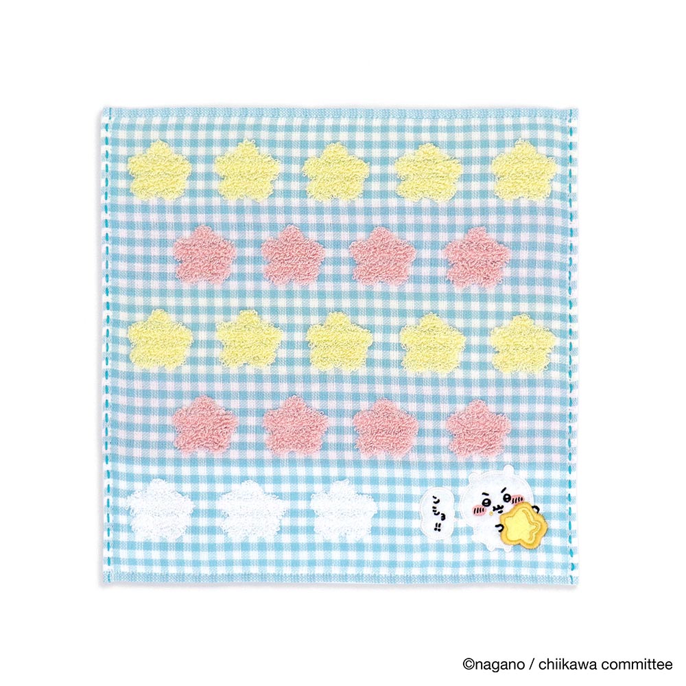 Chiikawa Towel Handkerchief (Star Blue)