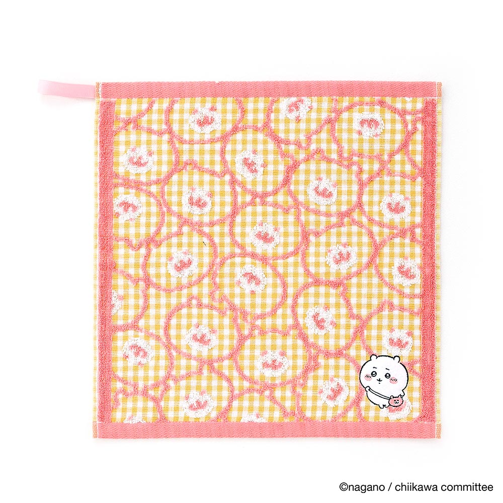 Chiikawa Wash Towel (Pouch Yellow)