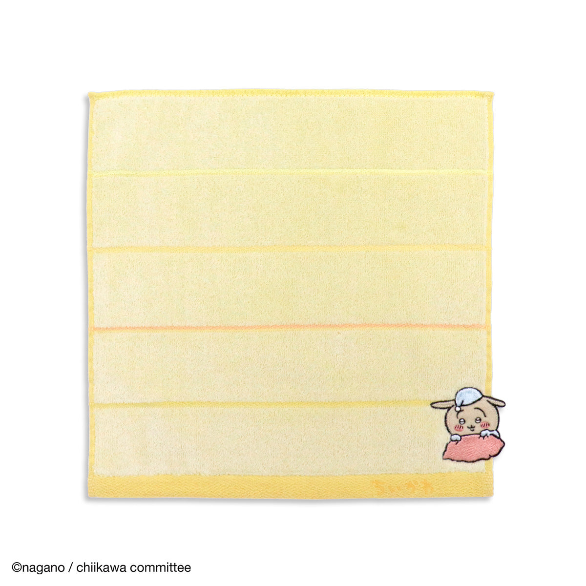 Chiikawa Towel Handkerchief (Good Night Yellow)