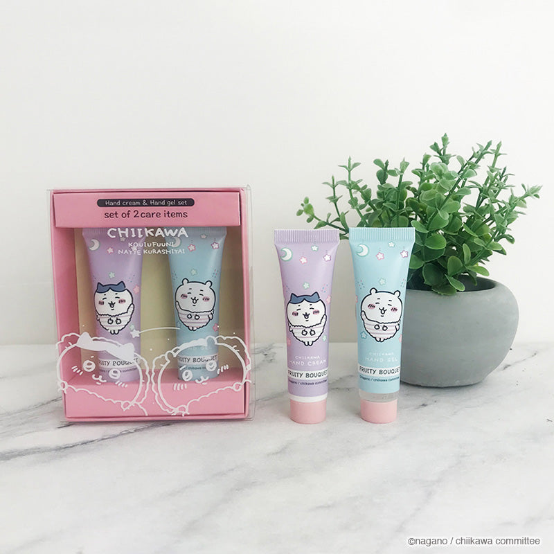 Chiikawa Hand Cream & Hand Gel Set (PINK)