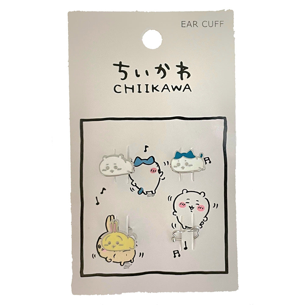 吉伊卡哇 耳環耳環(銀色)