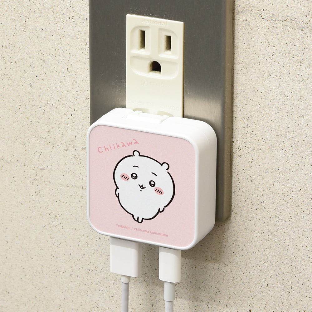 ちいかわ USB/USB Type-C ACアダプタ(ちいかわ)