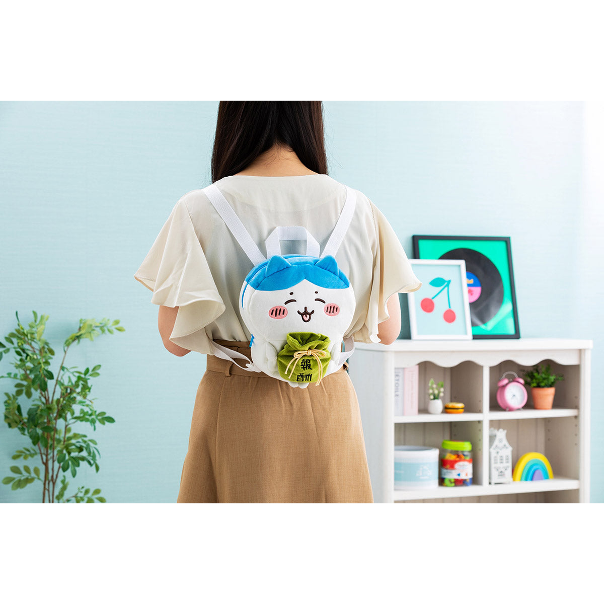 ちいかわ ぬいぐるみリュック(ハチワレ)