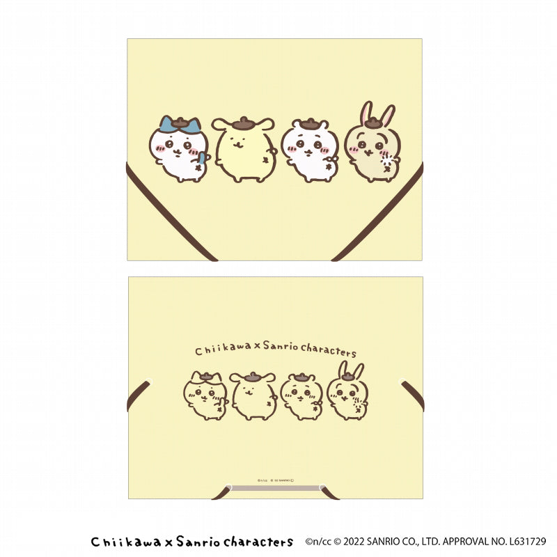 Chiikawa × Sanrio Characters Document File (Pom Pom Purin × Chiikawa)