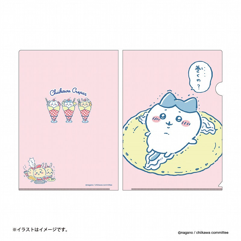 吉伊卡哇 可丽饼 透明文件夹