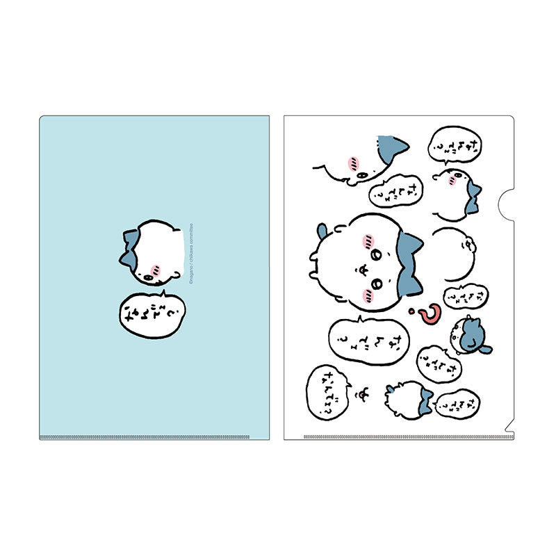 ちいかわ なんでェ?ハチワレのクリアファイル