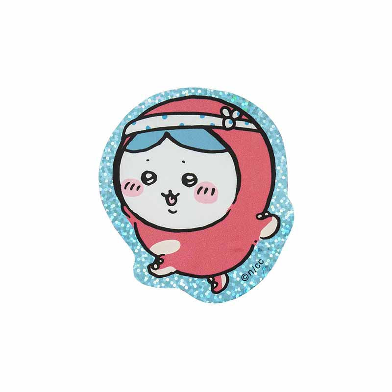 Chiikawa Hologram Sticker (Takogi Hachiware) for Smartphones