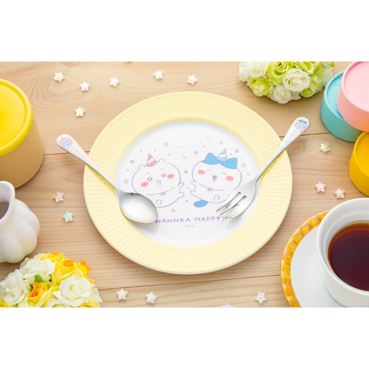 吉伊卡哇 像纸盘一样的美耐皿盘子