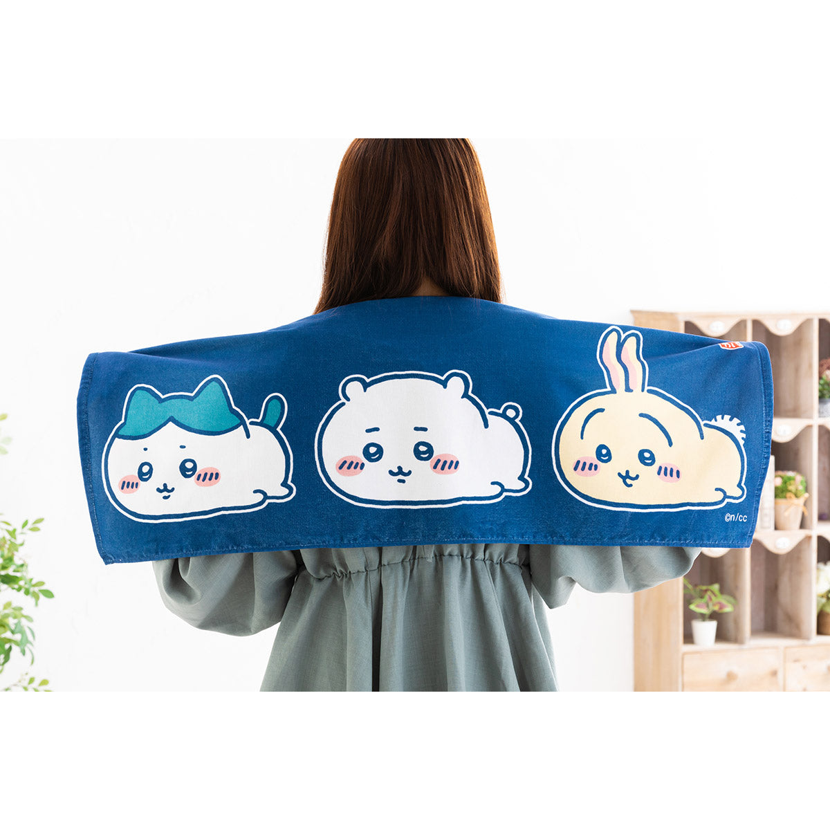 吉伊卡哇 東京特產 大型面巾