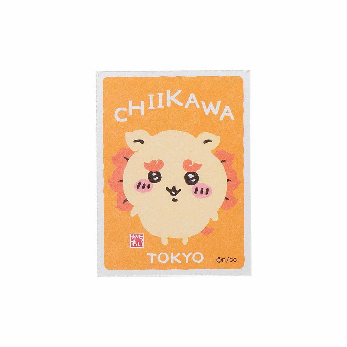Chiikawa Tokyo Souvenir Washi Sticker for Phones (Shisa)