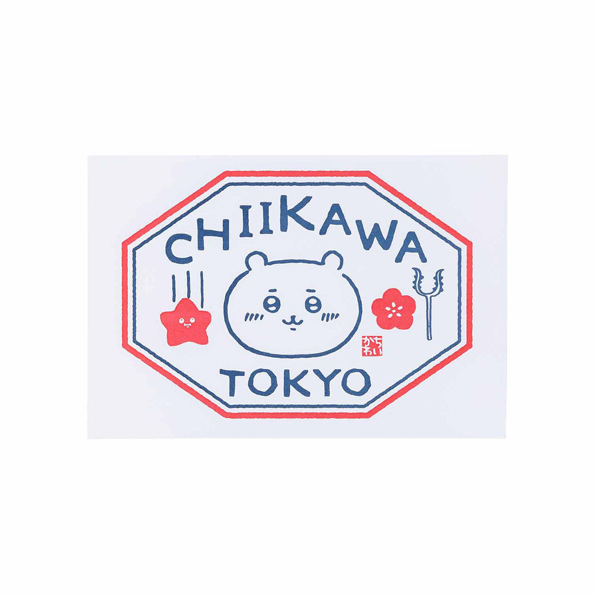 Chiikawa Tokyo Souvenir Letterpress Card (CHIIKAWA TOKYO)
