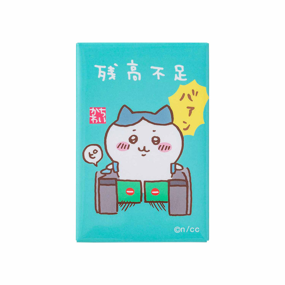 Chiikawa Tokyo Souvenir Square Magnet (Insufficient Balance)