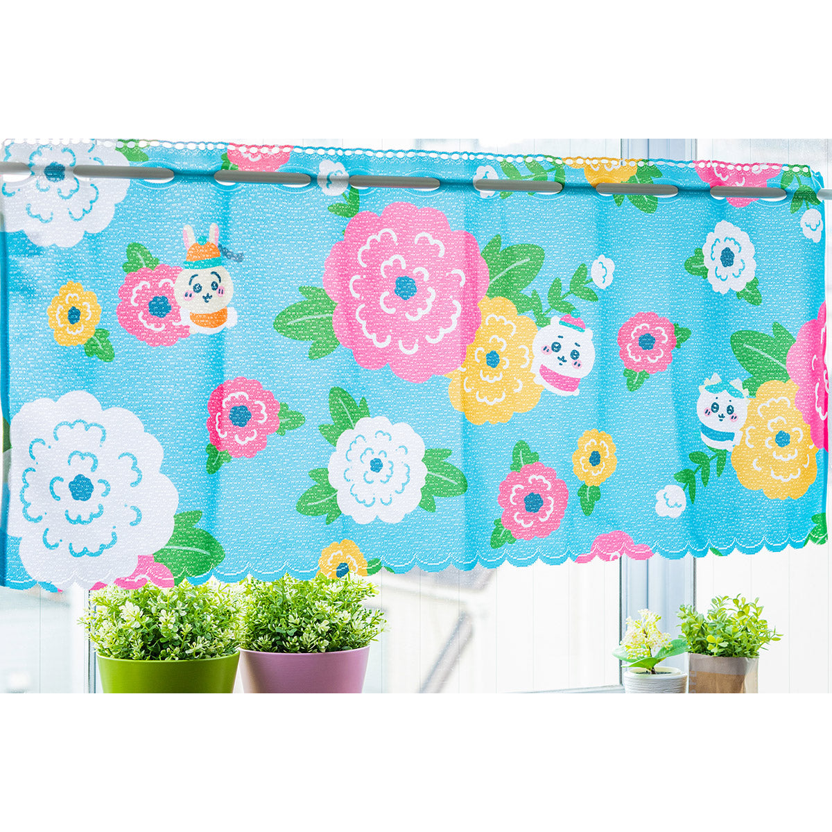 치이카와 반점 카페 커튼