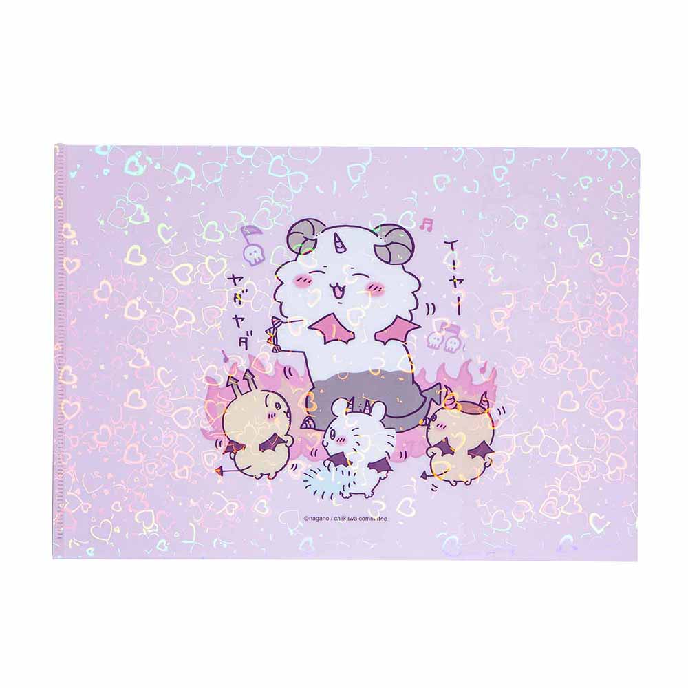 Chiikawa Angel & Demon Hologram A4 Clear File ("Summoned")