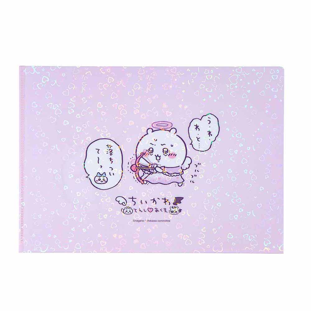 Chiikawa Angel & Demon Hologram A4 Clear File (Active from Morning)