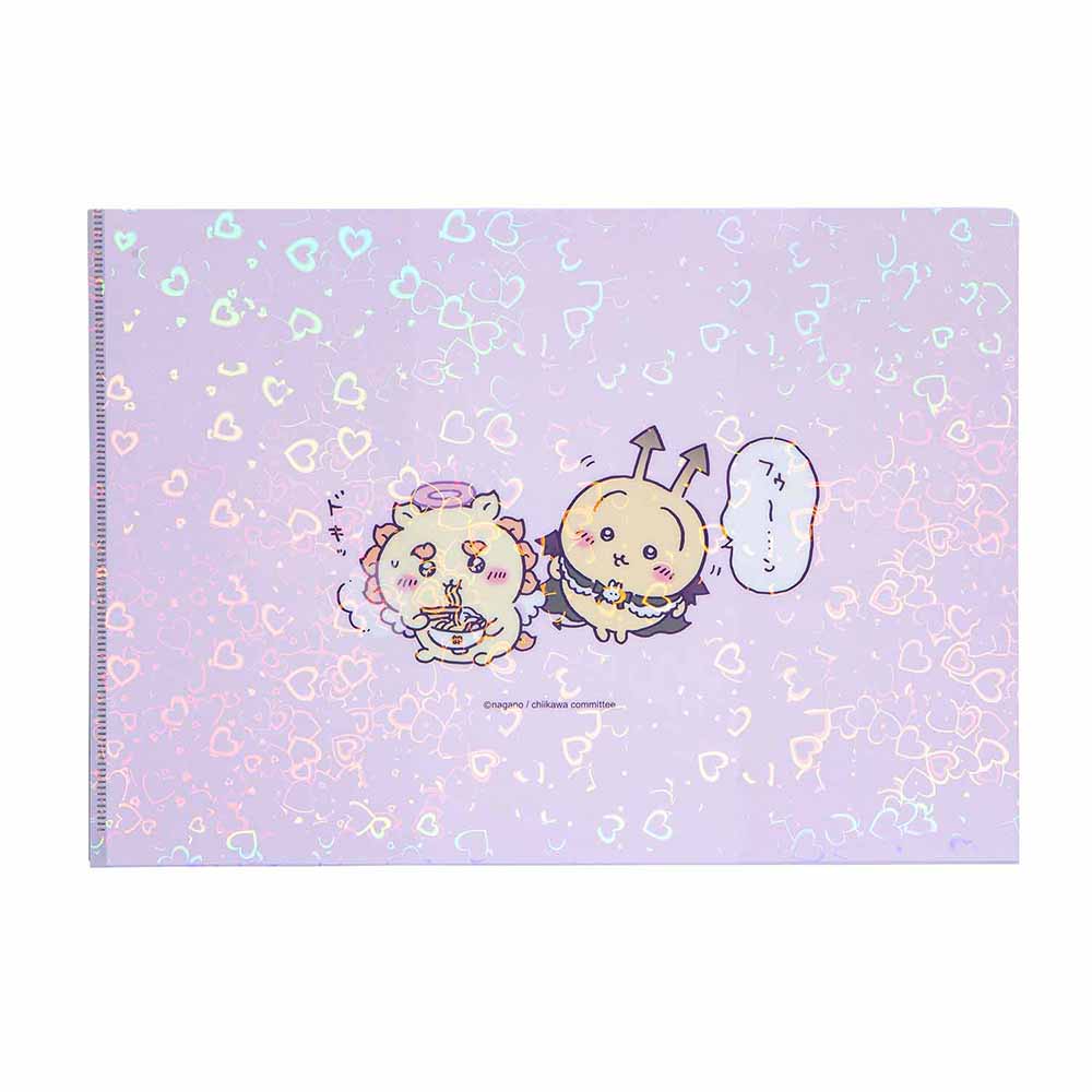 Chiikawa Angel & Demon Hologram A4 Clear File (Demon)