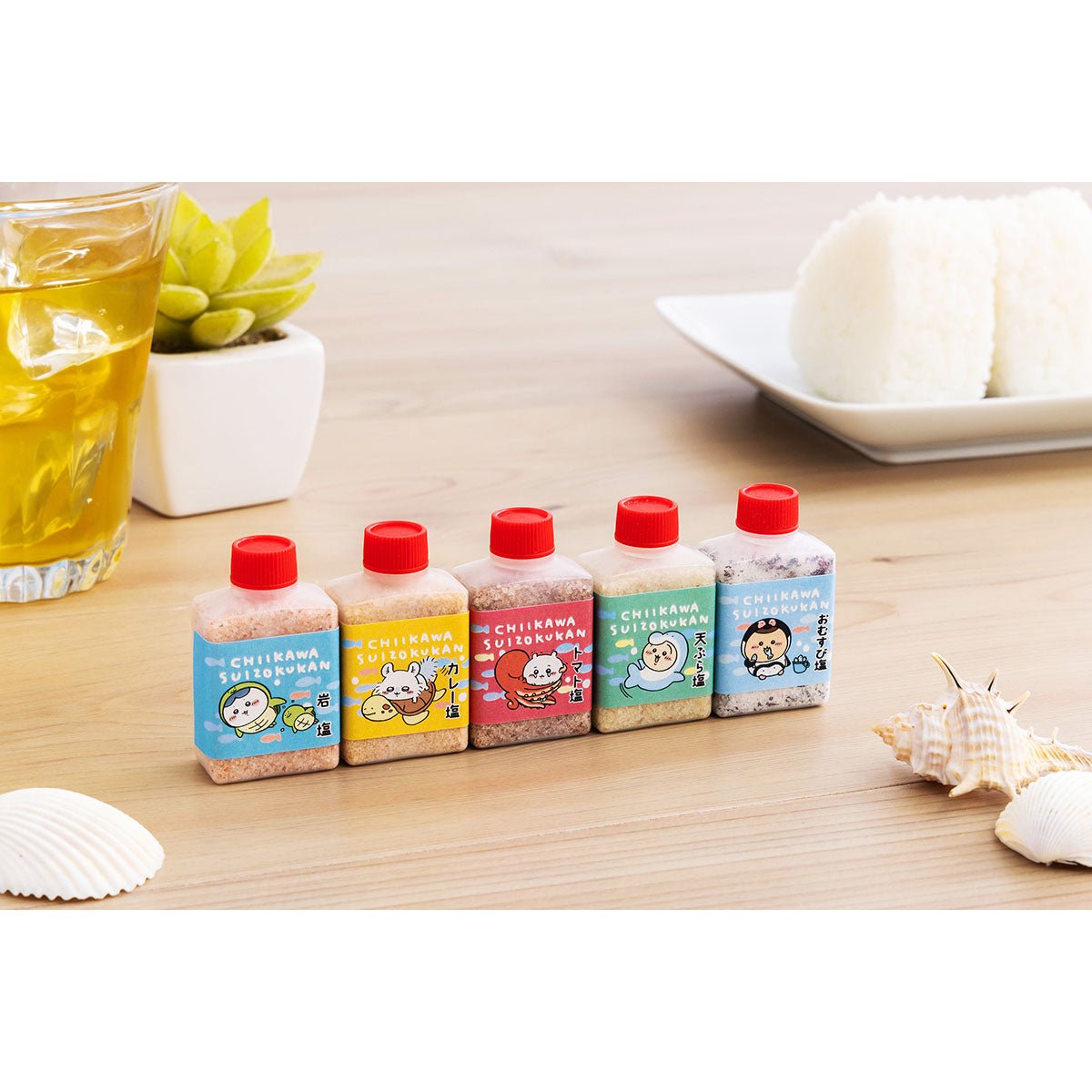 Chiikawa Aquarium Set of 5 Salt Sticks