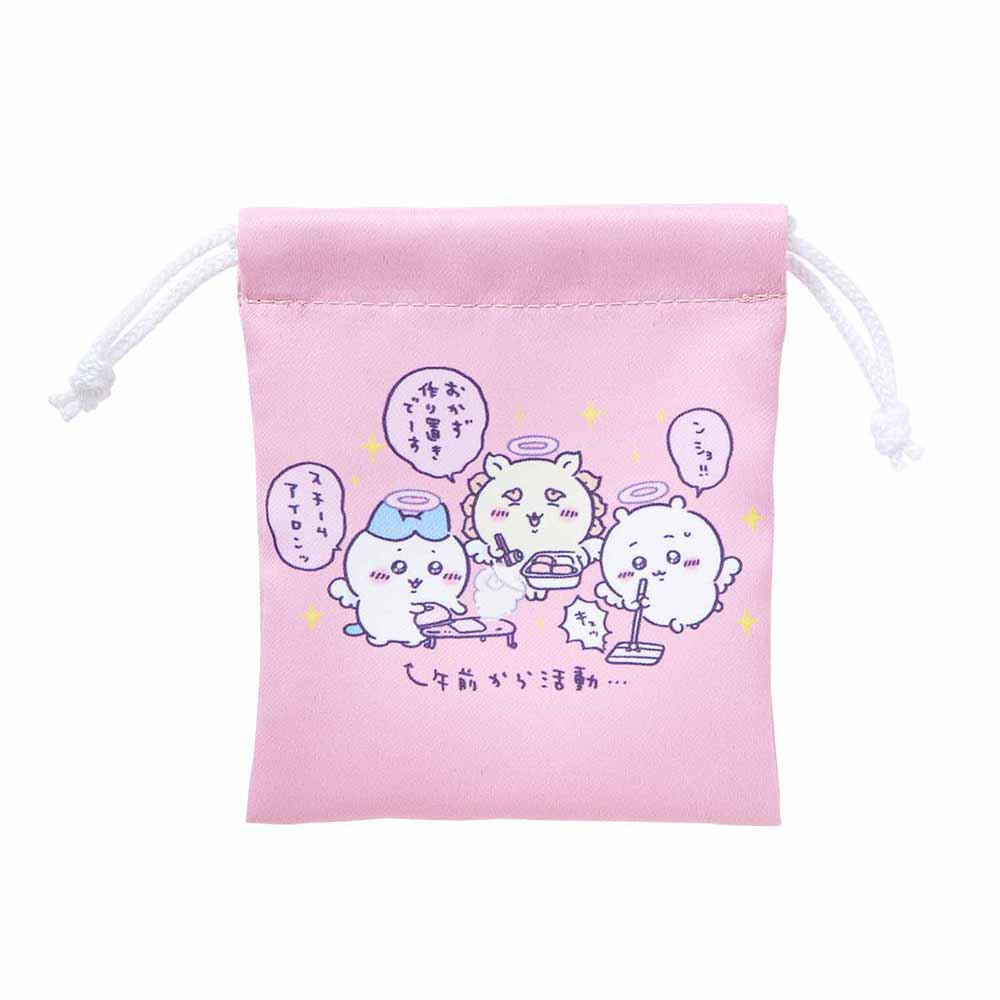 ちいかわ てんし♡あくま ミニ巾着2個セット(てんし)